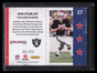 2010 Playoff Contenders Super Bowl Ticket Black 27 Ken Stabler 46/50