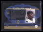 2001 Crown Royale Platinum Blue 113 Marshall Faulk 36/75