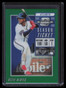 2019 Panini Contenders Optic Green 13 Ozzie Albies 9/50