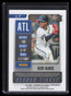 2019 Panini Contenders Optic Green 13 Ozzie Albies 9/50