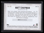 2020 Topps Gallery Modern Artists Orange mp29 Matt Chapman 16/25