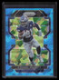 2021 Panini Prizm Prizms Blue Ice Refractor 243 Ezekiel Elliott 11/99