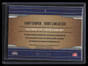 2009 Americana Co-Stars Material 3 Gary Cooper Burt Lancaster Dual Relic 8/250