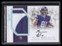 2016 Panini National Treasures Silver Moritz Bohringer Rookie Patch Auto 8/25