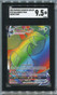 2020 Pokemon Sword Shield Darkness Ablaze 194 Salamence VMAX Secret Rare SGC 9.5
