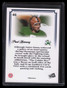 2008 Press Pass Legends Bowl Edition 5 Yard Line Gold 40 Paul Hornung 30/50