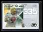 2008 Topps Chrome Collection White Refractor bf335 Brett Favre 73/100 Flight 420