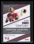 2019 Elite Turn of the Century Autographs Red 5 Dwayne Haskins Rookie Auto 57/75