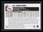 2004 Topps Black 381 Karlos Dansby Rookie 99/150