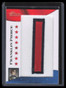 2009 Topps American Heritage Presidents FP Franklin Pierce Letter Patch 29/50