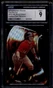 2014 Bowman Chrome Fire Die-Cut Carbon Fiber Refractor Bryce Harper 6/10 CGC 9