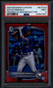 2025 Bowman Chrome Prospects Red Refractor Arjun Nimmala Rookie RC 4/5 PSA 9