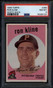 1959 Topps 265 Ron Kline White Back PSA 8 NM-MT
