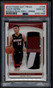 2019-20 Panini National Treasures Materials Tyler Herro RC Dual Patch /25 PSA 10