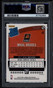 2018-19 Donruss Optic Fast Break Purple 200 Mikal Bridges RR Rated RC 4/95 PSA 9