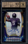 2014 Topps Chrome Mini Die Cuts Autographs Teddy Bridgewater RC Auto /15 BGS 9.5