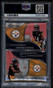 2022 Panini Spectra Autograph Black Austin Pickens RC Dual Patch Auto /10 PSA 10