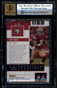 2021 Panini Contenders Rookie Ticket Preview Green Trey Lance RC Auto 3/10 BGS 9