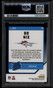 2024 Donruss Optic Blue Hyper 209 Bo Nix RR Rated Rookie PSA 9 MINT