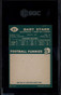 1960 Topps 51 Bart Starr SGC 7 NM
