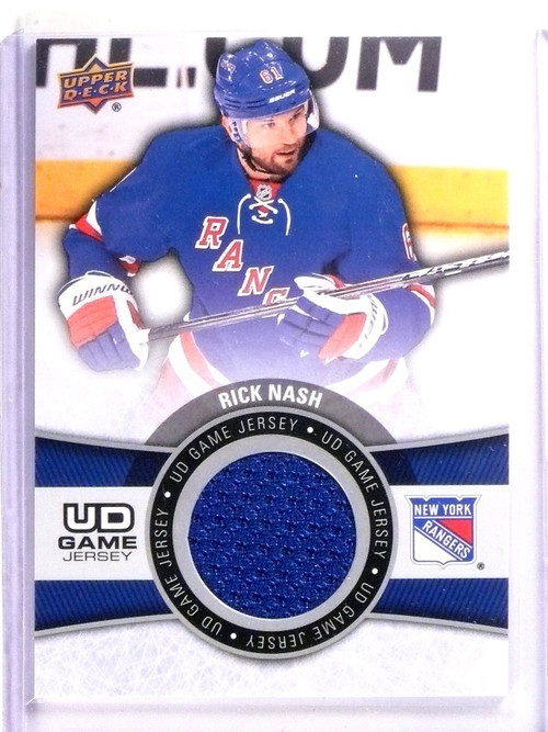 2015-16 Upper Deck Series 1 Rick Nash UD Game Jersey #GJRN