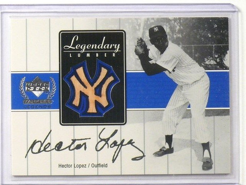 2000 Upper Deck Yankees Legends Legendary Lumber Bucky Dent Bat