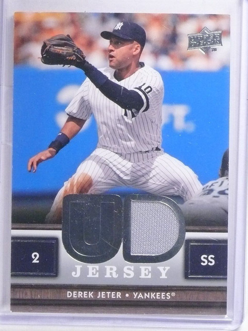 2009 Upper Deck UD Game Jersey GJDJ Derek Jeter Jersey