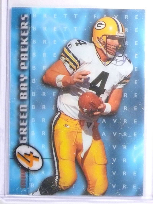 BRETT FAVRE - 1996 FLEER/SKYBOX MVP LENTICULAR