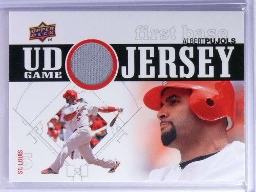 2008 Upper Deck Spectrum Retrospectrum Swatches Albert Pujols jersey -  Sportsnut Cards