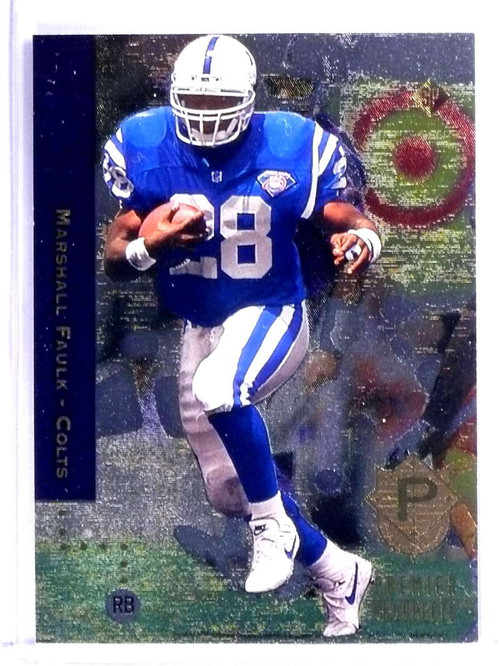 Sold at Auction: 1994 GameDay - Rookie Standouts #5 Marshall Faulk RC