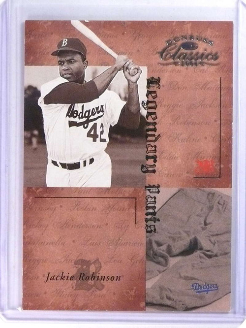 2004 Donruss Classics Legendary Pants Jackie Robinson #D47/50 #LP-41 *76512