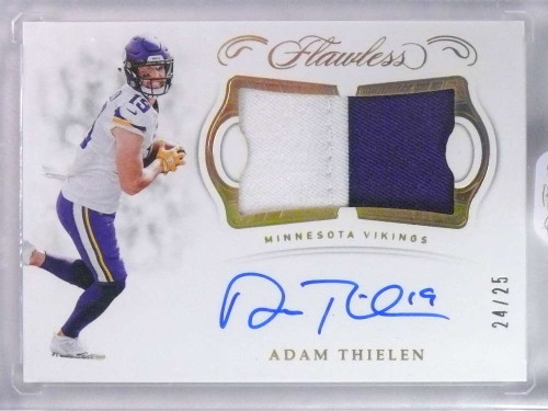 adam thielen autographed jersey