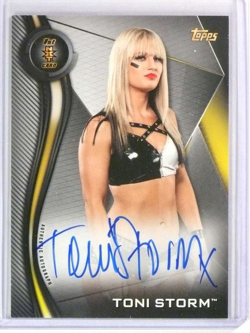 2019 Topps WWE 1st NXT Toni Storm autograph auto rc rookie #A 