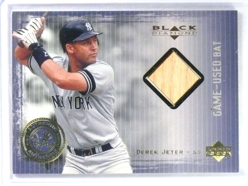 Derek Jeter 2007 Upper Deck Ud Black Quad Game Used Jersey