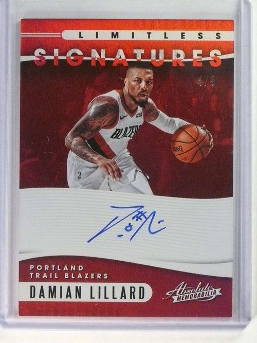 DELETE 28774 2019-20 Absolute Limiteless Signatures Damian Lillard