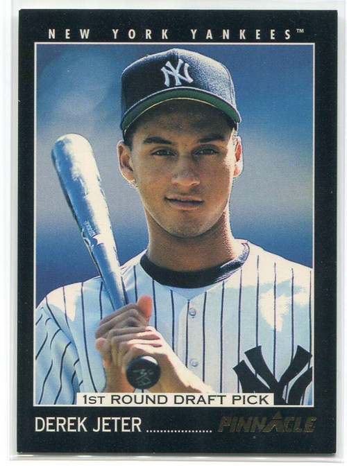 Lot - 1993 Pinnacle #457 Derek Jeter Rookie Card