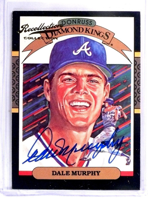 2005 Absolute Recollection Collection Autograph Dale Murphy #D33