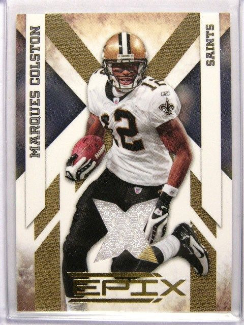 2010 Panini Epix Marques Colston jersey #D152/299 - Sportsnut