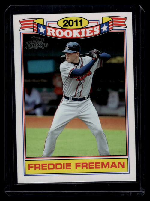 Sold at Auction: 2011 Topps Lineage Freddie Freeman 1952 Autograph