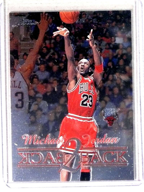 DELETE 112312 1998-99 Topps Chrome Back 2 Back Michael Jordan #B1