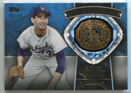 2014 Topps Update World Series Rings Gold Randy Johnson #D29/99 *70889 -  Sportsnut Cards