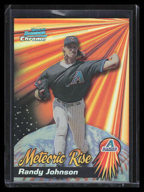 2000 Topps Chrome Refractor 464 Randy Johnson Pedro Martinez LL League  Leaders - Sportsnut Cards