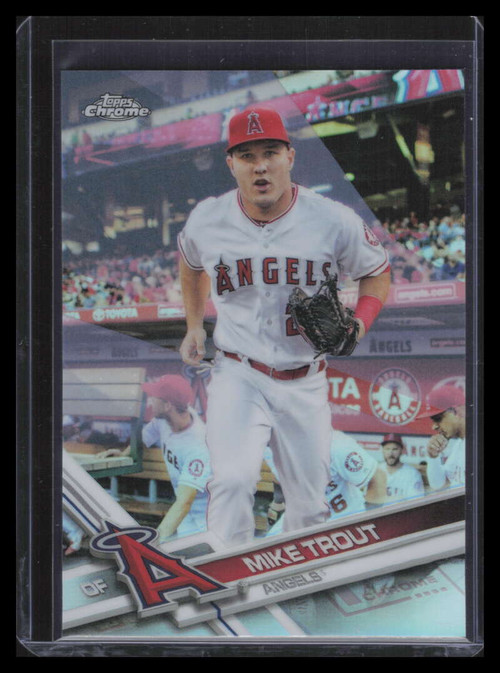 2019 Topps Chrome Refractor 200 Mike Trout - Sportsnut Cards