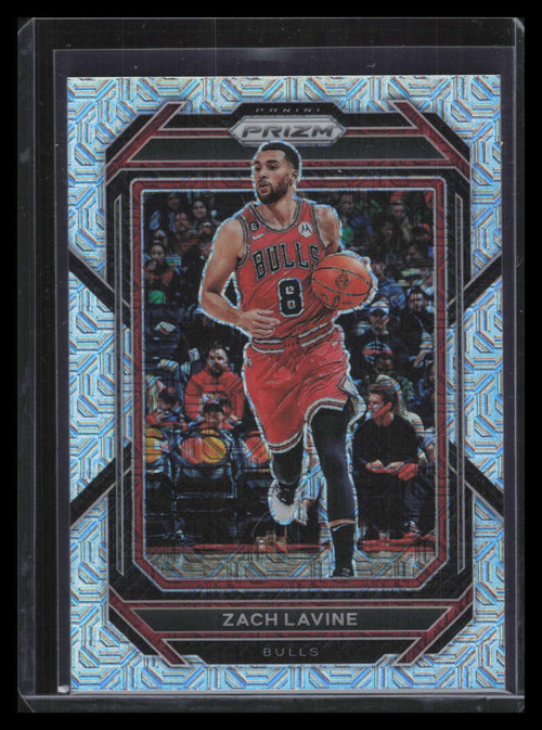 2022-23 Panini Prizm Prizms Mojo Refractor 92 Zach LaVine 18/25