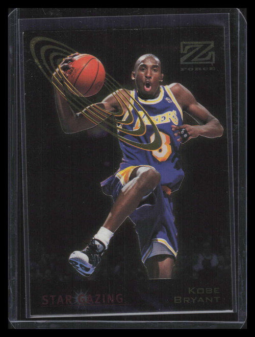 SOLD 130929 1997-98 Z-Force Star Gazing 2 Kobe Bryant - Sportsnut