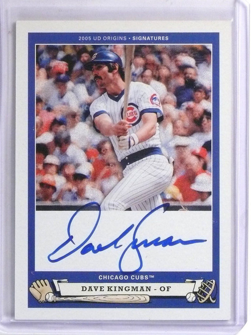 2005 Upper Deck Origins Signatures Dave Kingman Autograph #DK1