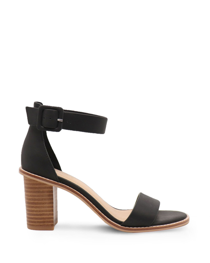 Nude Footwear Grady Heels Black