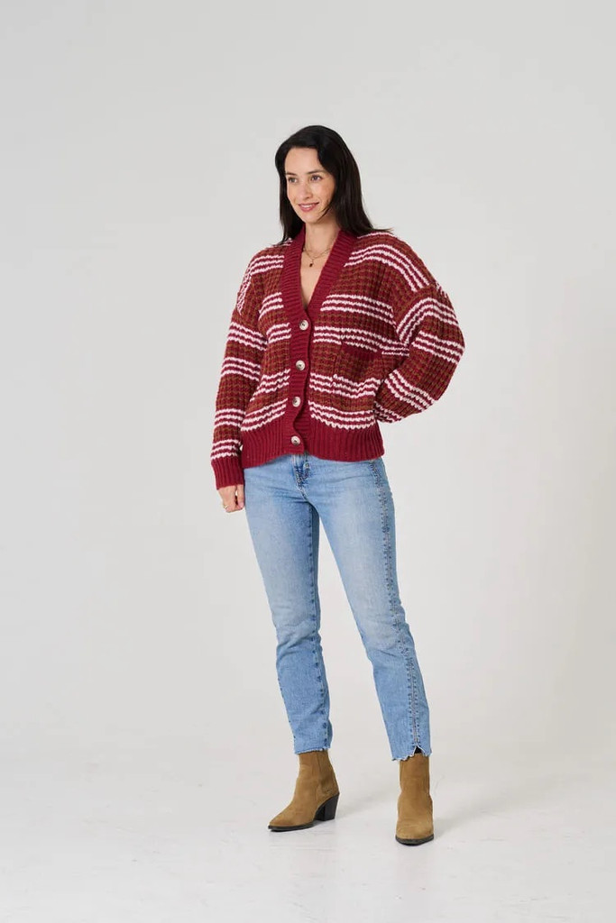 Rylee Cardigan Wine
