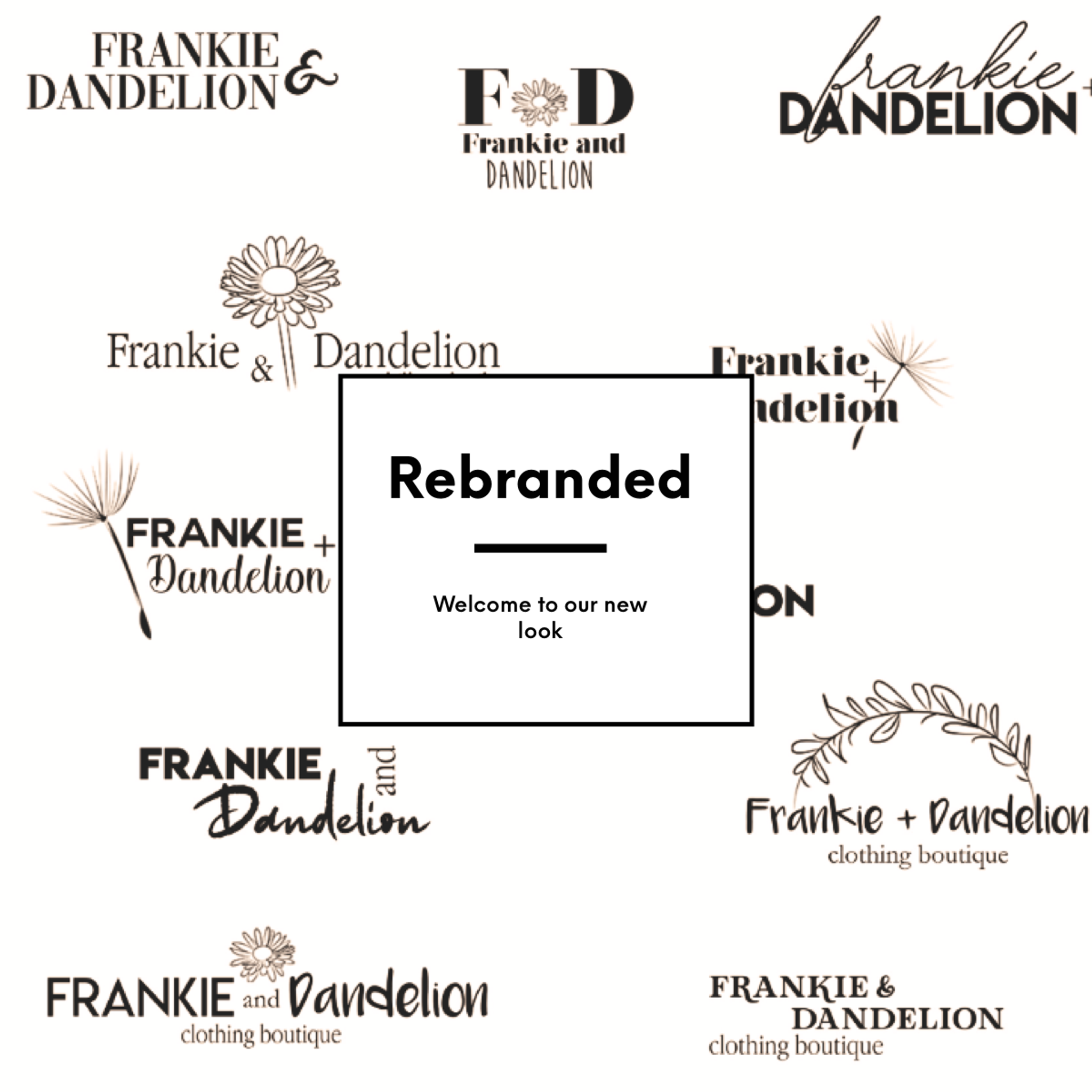 Frankie & Dandelion Rebranded