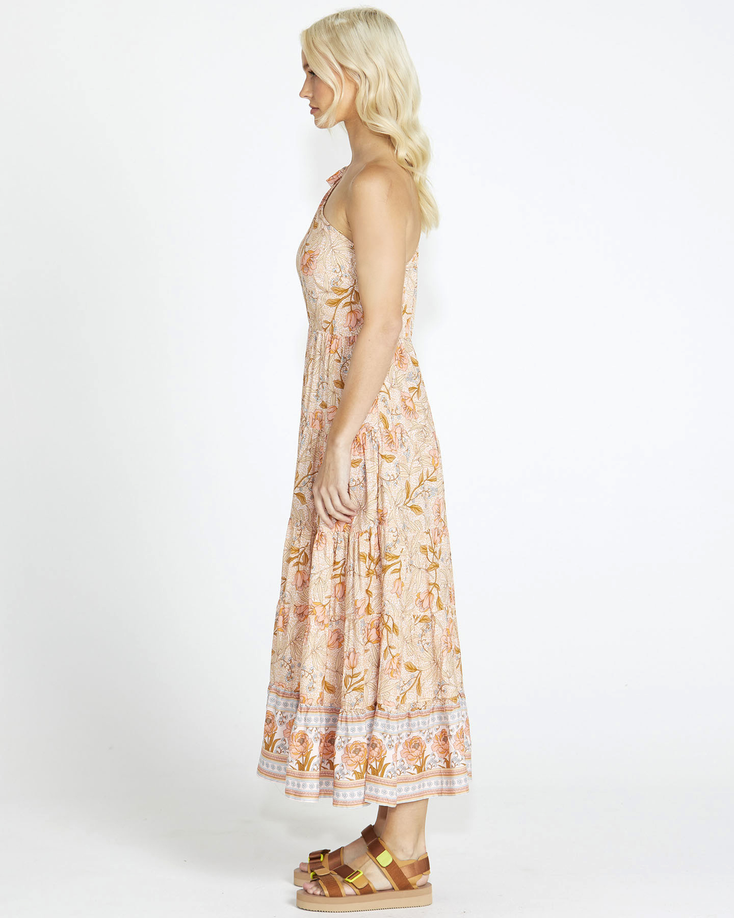 ワンピース poppy-flower jacquard off shoulder dress flower jacquard off shoulder dress – POPPY